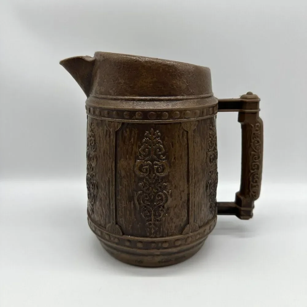 Brown Tavern Pitcher Plastic 8.25